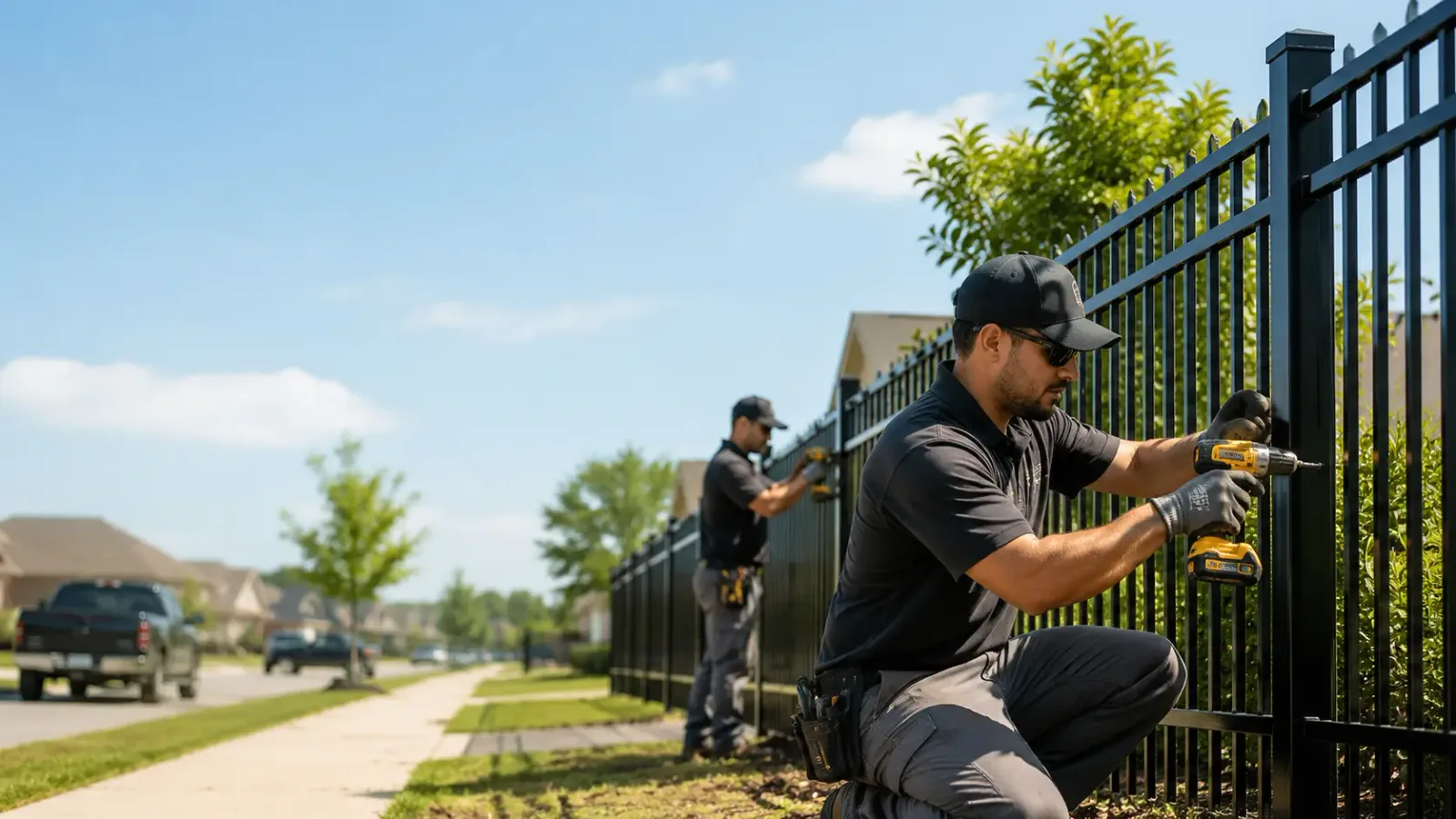 Metal Fence Installation in Evington, VA